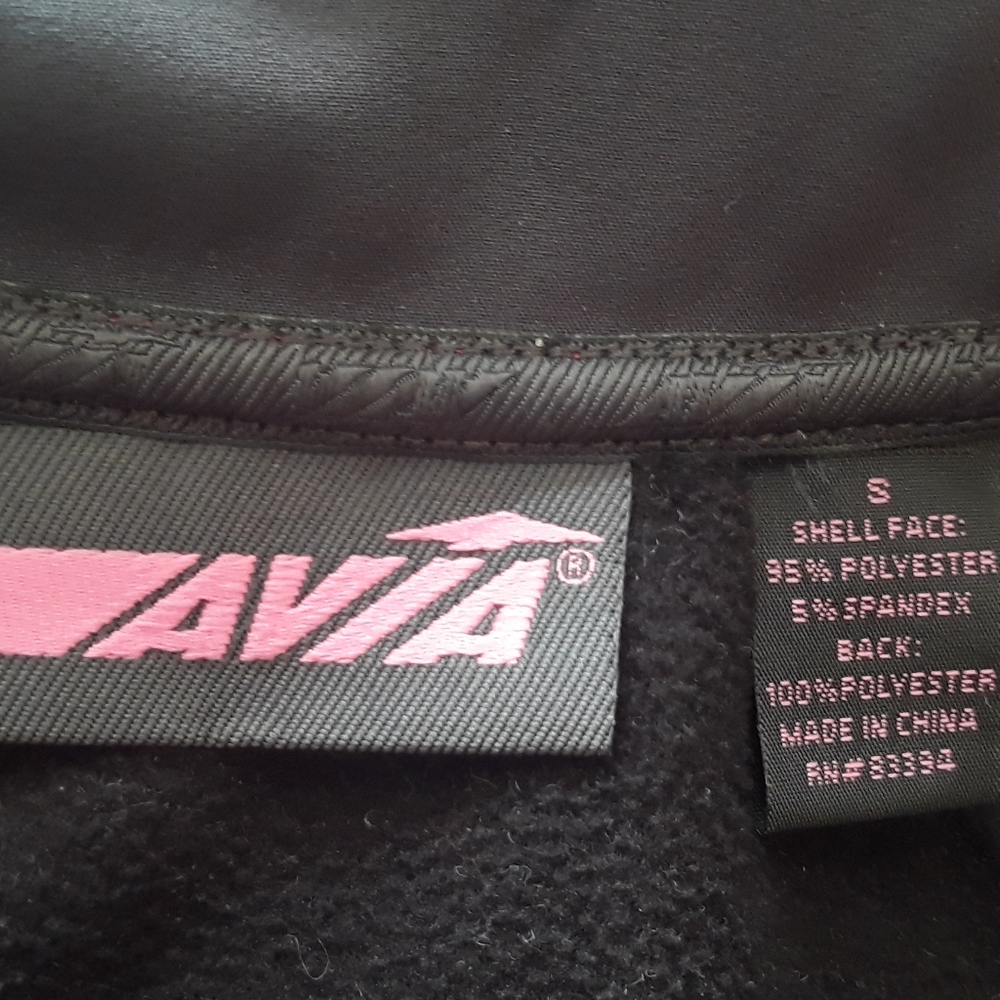 Avia Gray and Pink Fleece Lined Activewear Jacket - Size Small - Picture 6 of 13